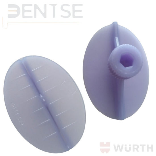 Würth Adapter Oval/Flexibel 47x33mm Purple - Rund Ballig Çekme Ucu - Öpücük. ürün görseli