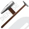 DENTSE Alüminyum Çekiç - Pdr Boyasız Göçük Düzeltme Çekiç resmi