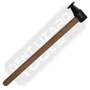 Picture of LIZARD Curved (Black) Single-Ended Hammer with Replaceable Head - PDR Paintless Dent Repair Hammer