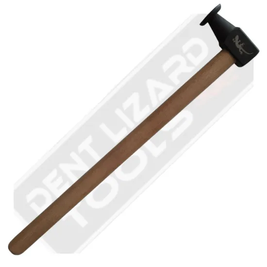Picture of LIZARD Curved (Black) Single-Ended Hammer with Replaceable Head - PDR Paintless Dent Repair Hammer