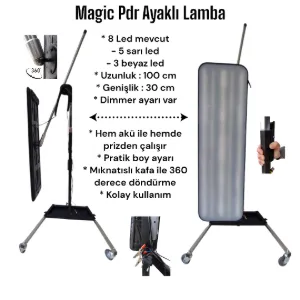 Picture of Magic 10 LED Oval-Footed PDR Lamp